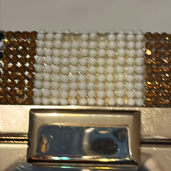 Crystal Embellished Money Clutch - Picture 5 of 17
